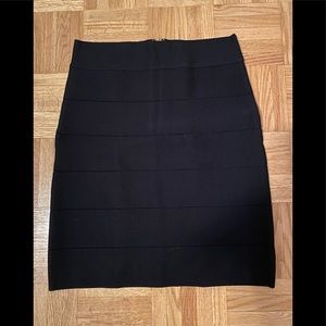 BEBE black mini skirt